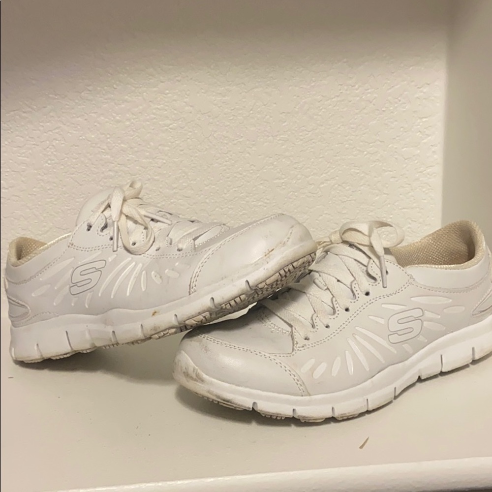 White Slip Resistant Shoes
